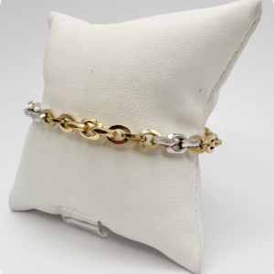 Curb Bracelet With Plaque Gold